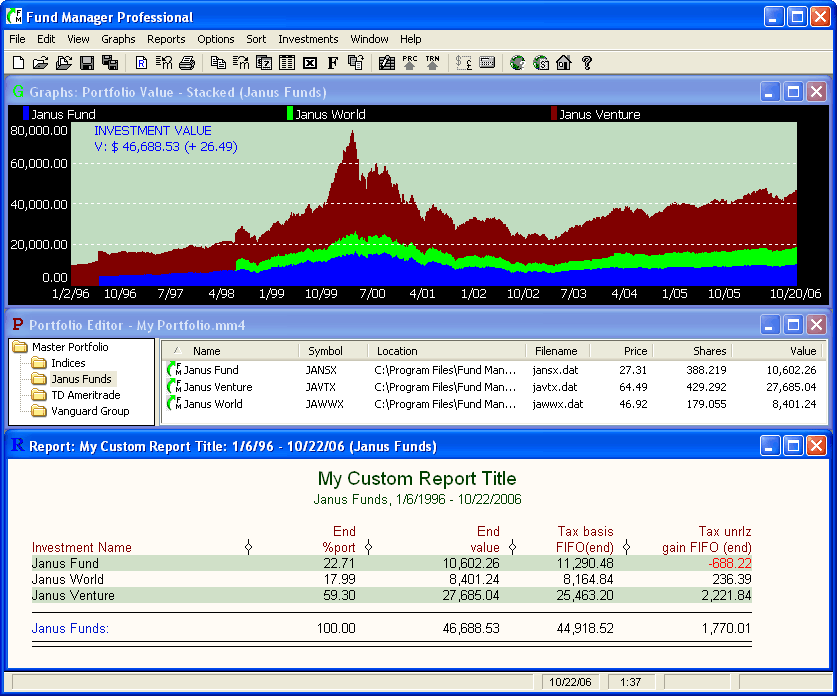 Click to view Fund Manager - Personal 11.8 screenshot